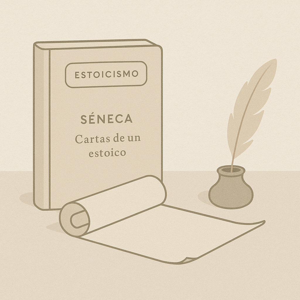 Portada de Cartas de un estoico de Séneca
