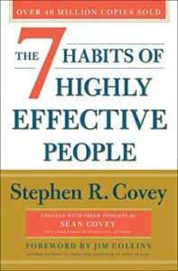 Portada de Los siete hábitos de la gente altamente efectiva de Stephen Covey