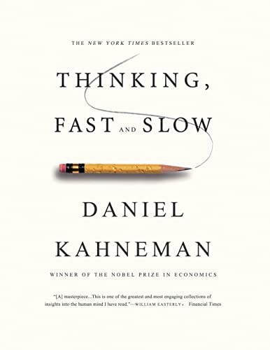 Portada de Pensar rápido, pensar despacio - Daniel Kahneman