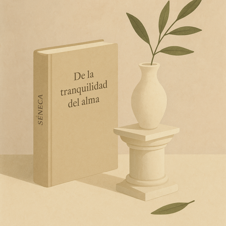 Portada de De la tranquilidad del alma de Séneca