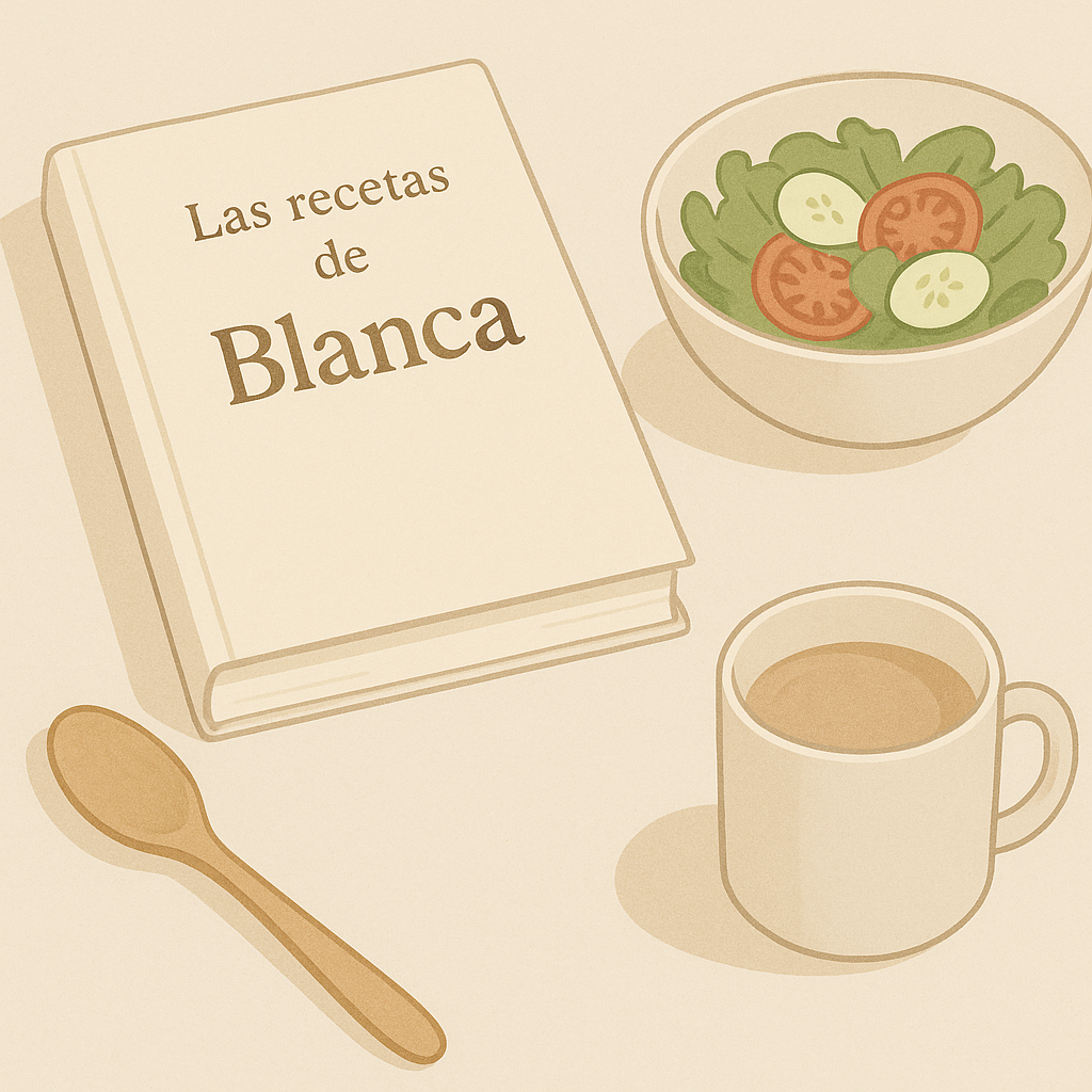 Portada de Las recetas de Blanca de Blanca García-Orea Haro