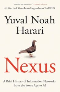 Portada de Nexus de Yuval Noah Harari