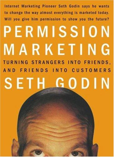 Portada de Permission marketing de Seth Godin