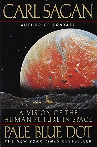 Portada de Un punto azul pálido de Carl Sagan