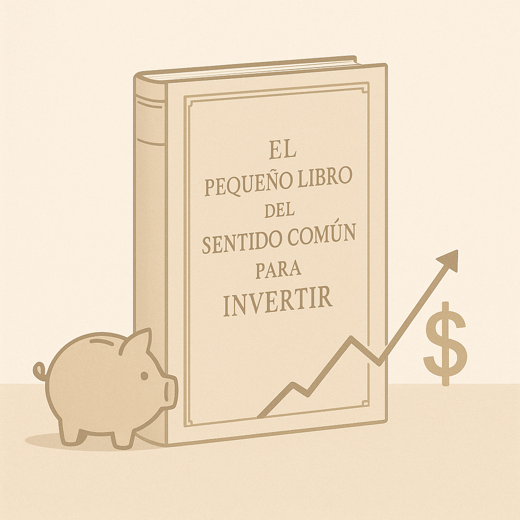Portada de El pequeño libro del sentido común para invertir de John C. Bogle