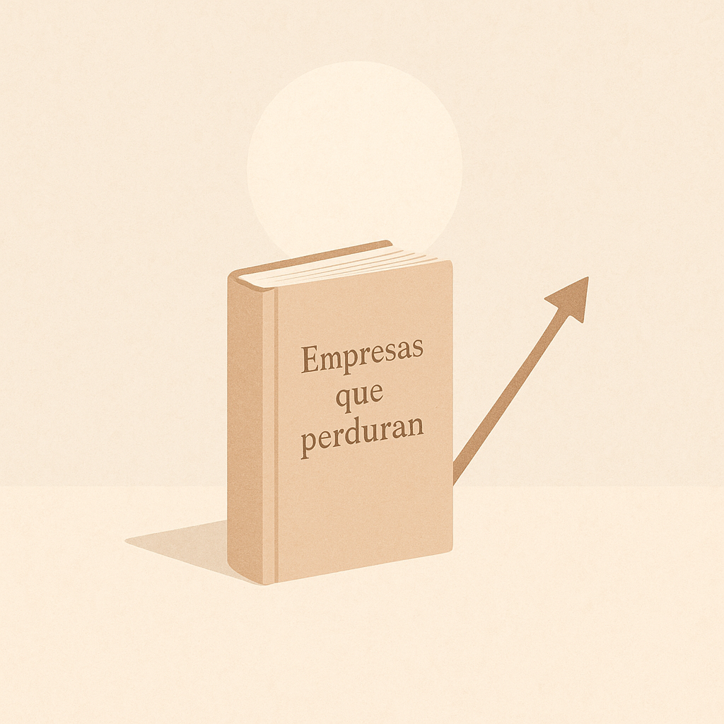 Portada de Empresas que perduran de Jim Collins