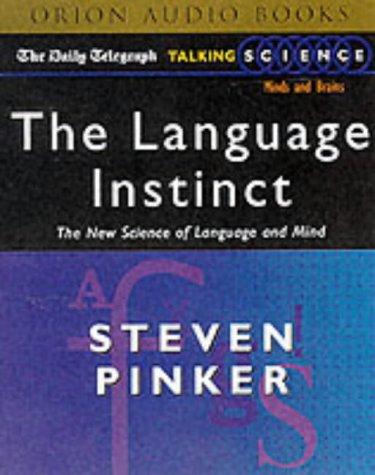 Portada de El instinto del lenguaje de Steven Pinker