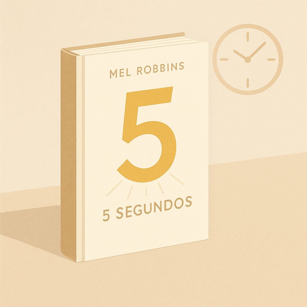 Portada de La regla de los 5 segundos de Mel Robbins