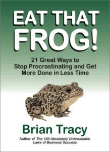 Portada de Tráguese ese sapo de Brian Tracy